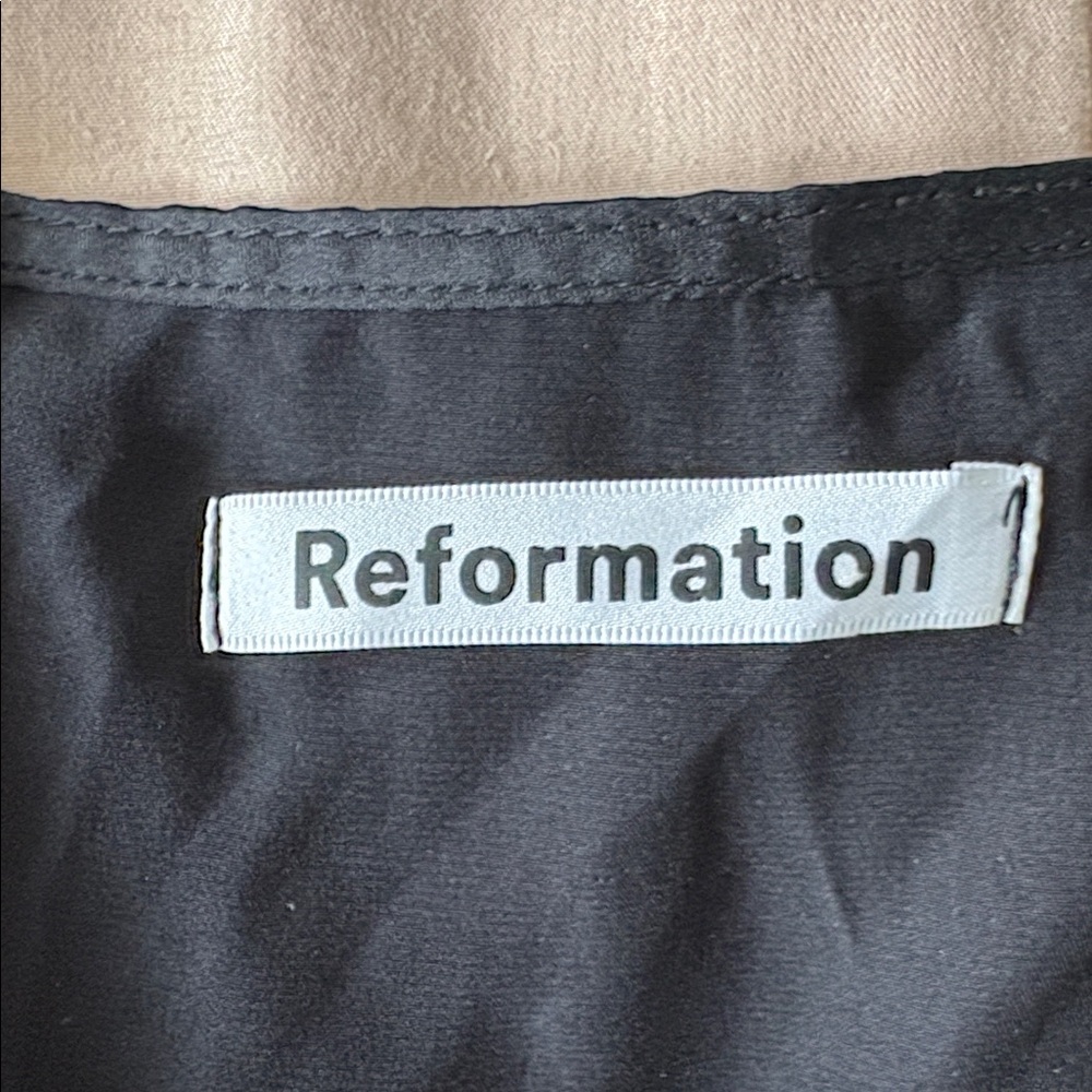 Reformation Silk Mini Skirt - Picture 2 of 4